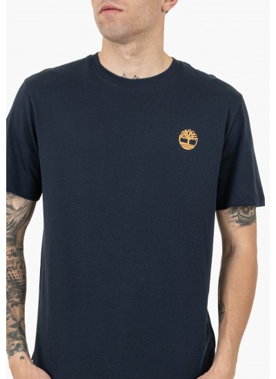 Ανδρικές Μπλούζες TH2508 Μαύρο Βαμβάκι Lacoste