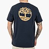 Men T-Shirts A2FKZ DarkBlue Cotton Timberland Men T-Shirts A2FKZ DarkBlue Cotton Timberland
