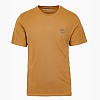 Men T-Shirts A2FKZ Yellow Cotton Timberland Men T-Shirts A2FKZ Yellow Cotton Timberland