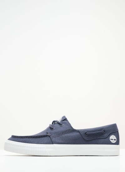 Ανδρικά Παπούτσια Casual A5WVZ Μαύρο Δέρμα Νούμπουκ Timberland