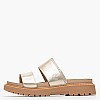 Women Mules A2Q31 Gold Leather Timberland Women Mules A2Q31 Gold Leather Timberland