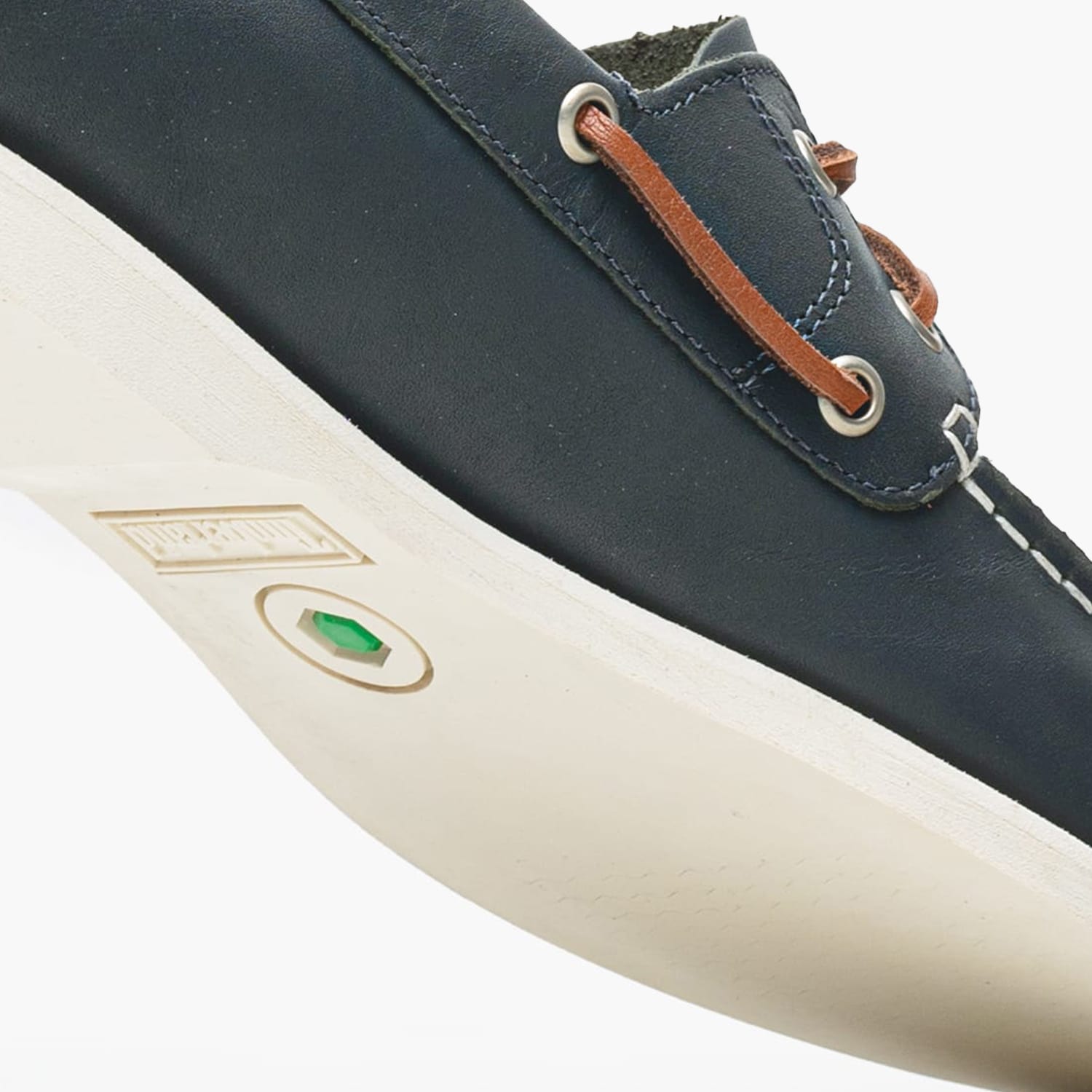 Women Sailing Shoes A2Q9X Blue Leather Timberland Women Sailing Shoes A2Q9X Blue Leather Timberland