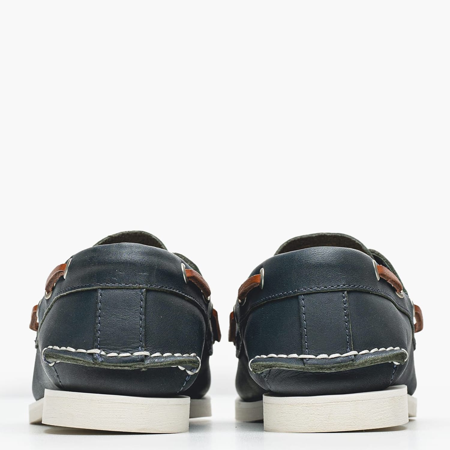Women Sailing Shoes A2Q9X Blue Leather Timberland Women Sailing Shoes A2Q9X Blue Leather Timberland