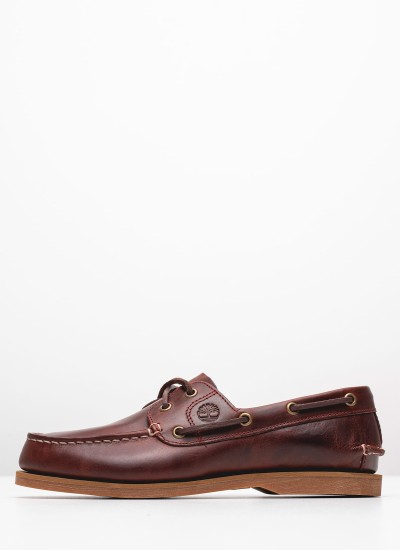 Γυναικεία Ιστιοπλοϊκα A2Q9X Μπορντό Δέρμα Timberland