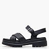 Γυναικεία Πέδιλα A2QVJ Μαύρο Δέρμα Timberland Πέδιλα Timberland A2QVJ-Black