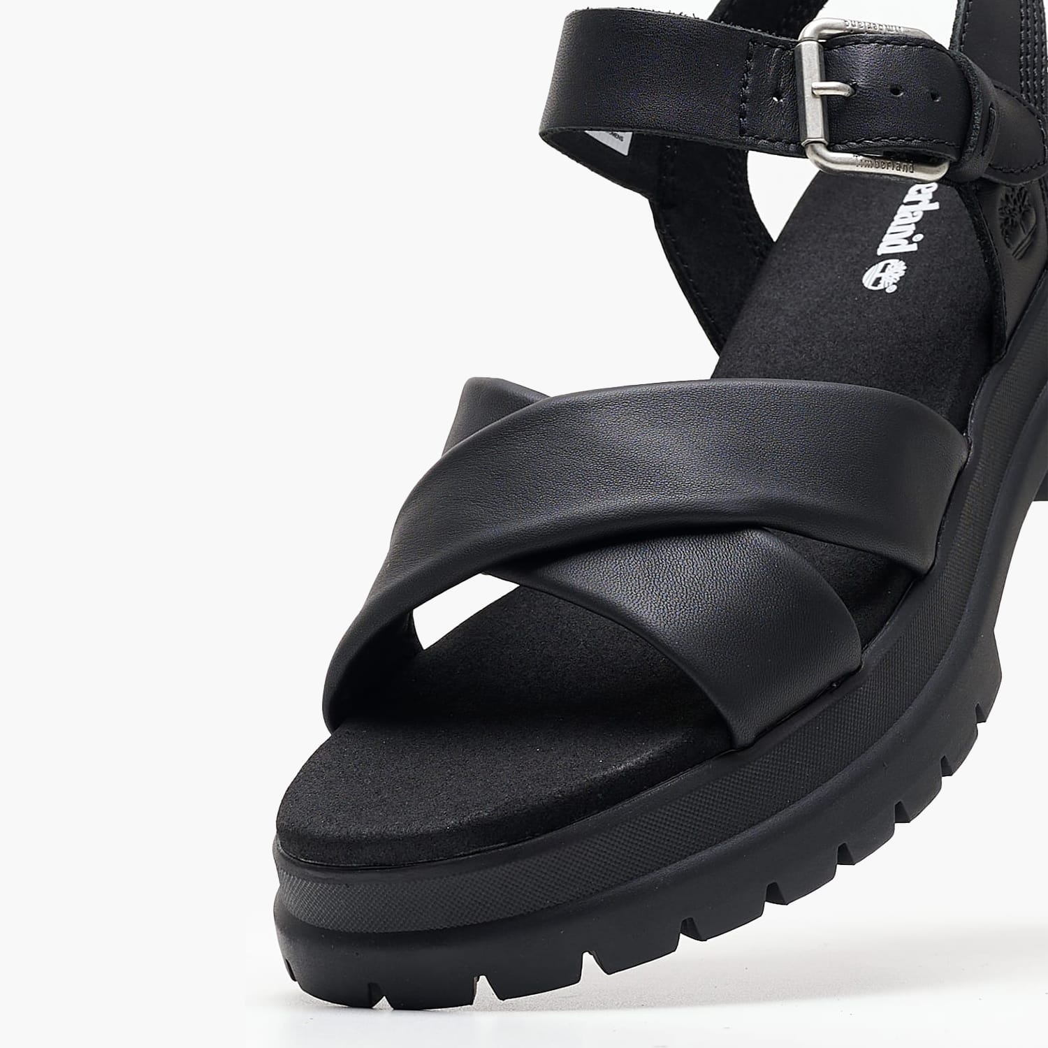 Γυναικεία Πέδιλα A2QVJ Μαύρο Δέρμα Timberland Πέδιλα Timberland A2QVJ-Black