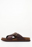 Ανδρικές Σαγιονάρες & Πέδιλα A41A1 Καφέ Δέρμα Timberland
