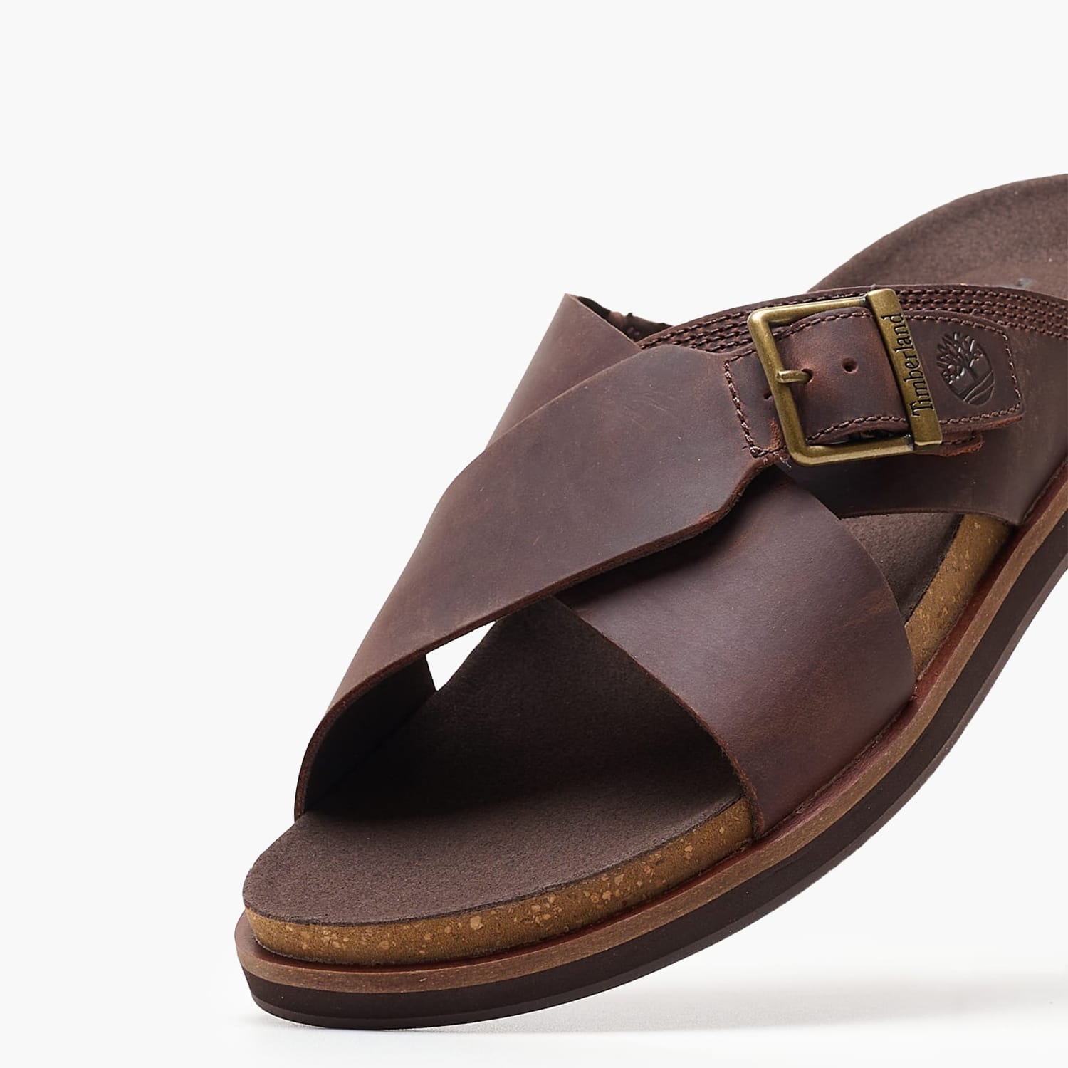Ανδρικές Σαγιονάρες & Πέδιλα A41A1 Καφέ Δέρμα Timberland