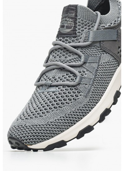 Ανδρικά Παπούτσια Casual A42B7E Γκρι Ύφασμα Timberland