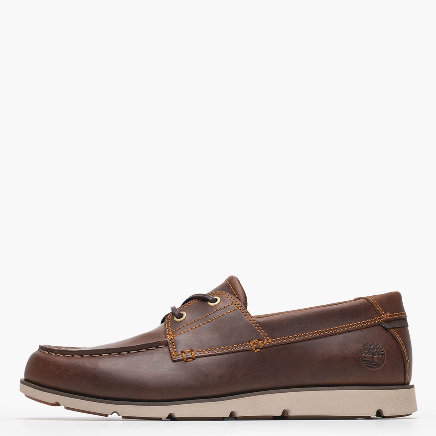 Ανδρικά Ιστιοπλοϊκά A42X7 Σκούρο Καφέ Δέρμα Timberland