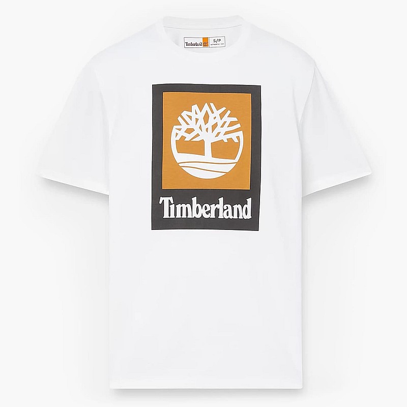 Men T-Shirts A5QS2 White Cotton Timberland