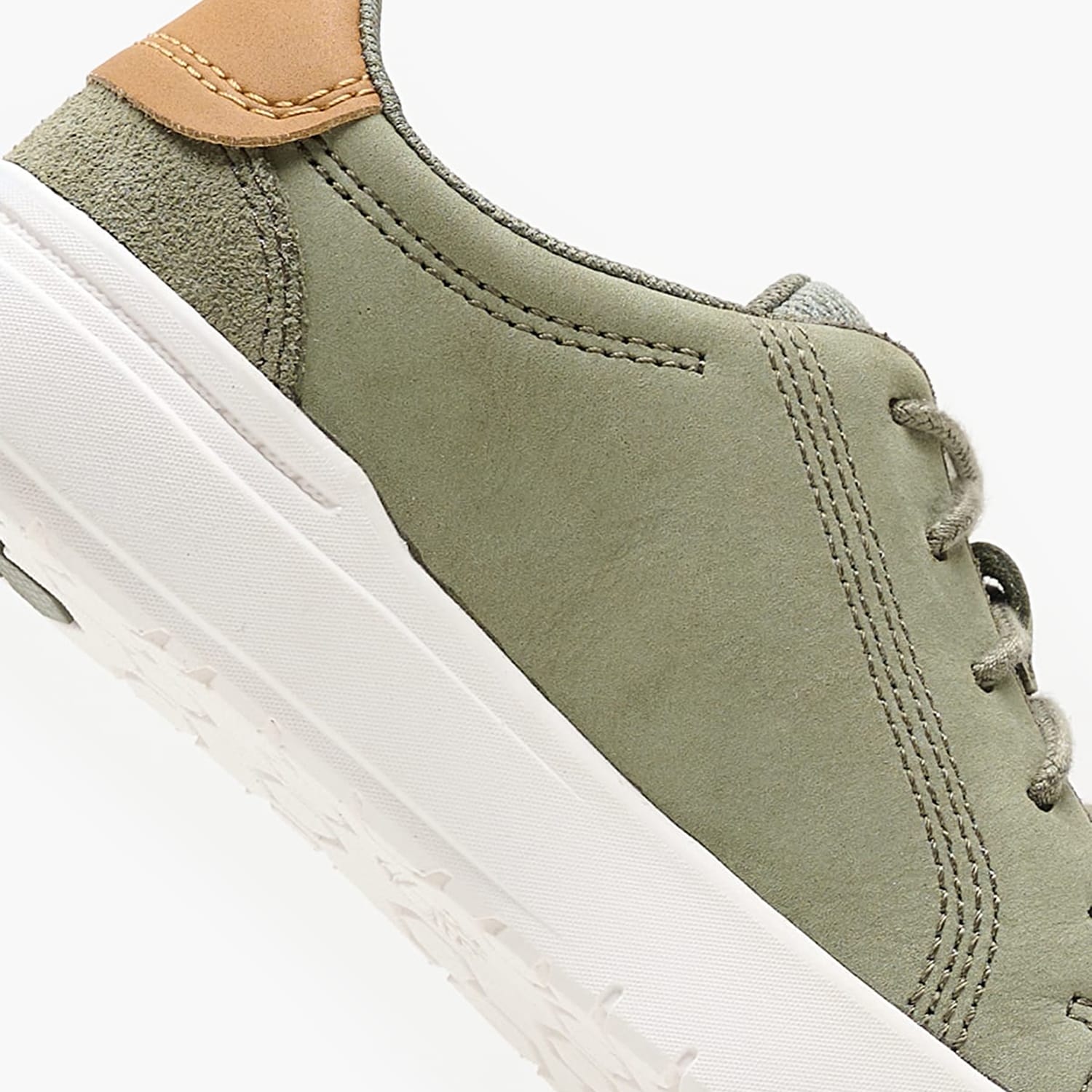 Kids Casual Shoes A5T2D Olive Nubuck Leather Timberland Kids Casual Shoes A5T2D Olive Nubuck Leather Timberland