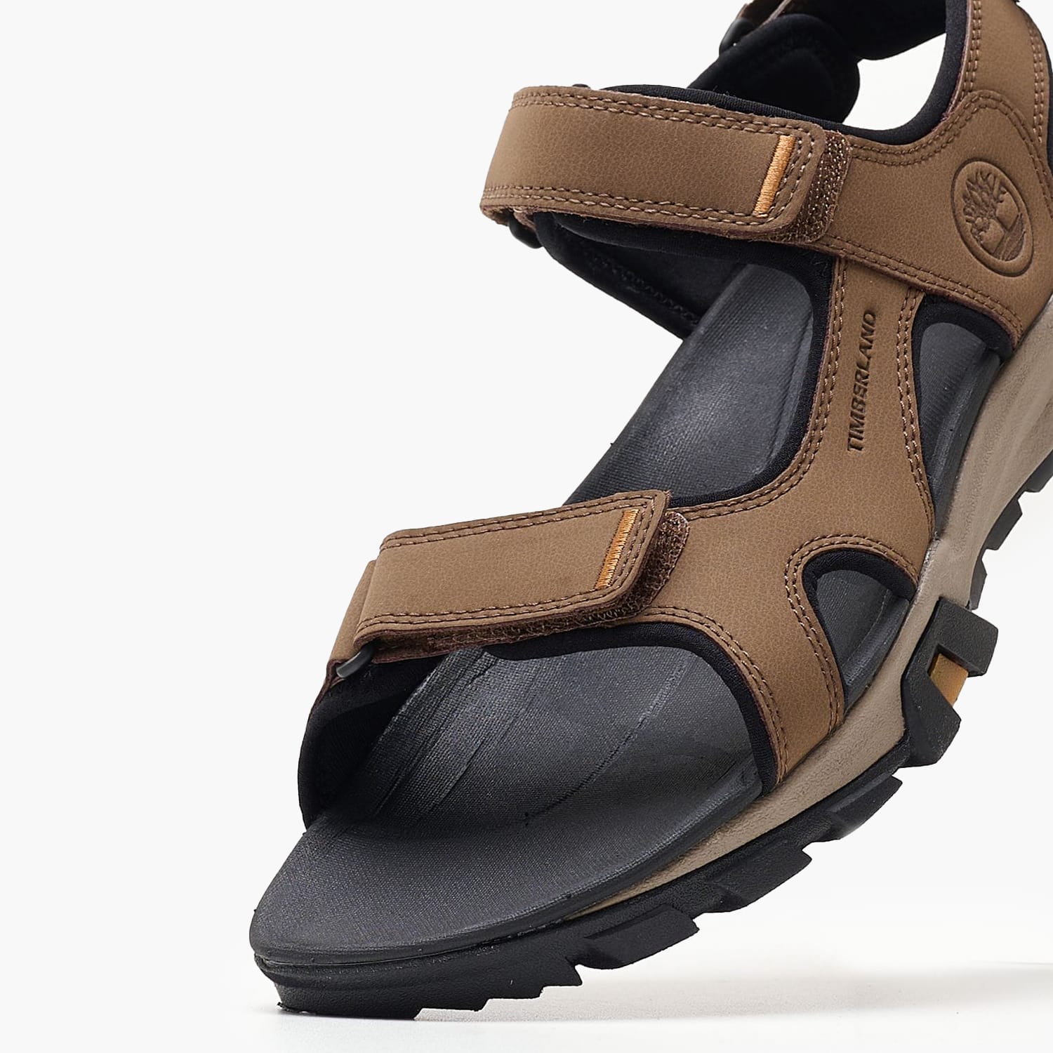 Men Flip Flops & Sandals A5T48 Brown Leather Timberland