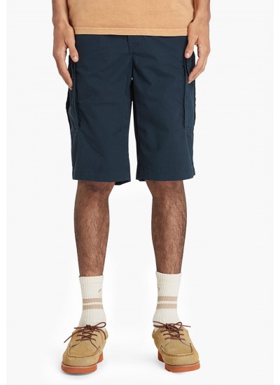 Ανδρικές Βερμούδες Relaxed.Shorts Μπεζ Βαμβάκι GANT