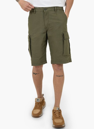 Ανδρικές Βερμούδες Relaxed.Shorts Μπεζ Βαμβάκι GANT