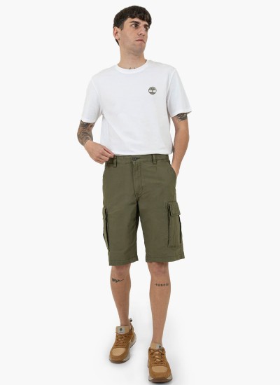 Ανδρικές Βερμούδες Relaxed.Shorts Μπεζ Βαμβάκι GANT