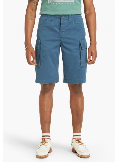 Ανδρικές Βερμούδες Relaxed.Shorts Μπεζ Βαμβάκι GANT