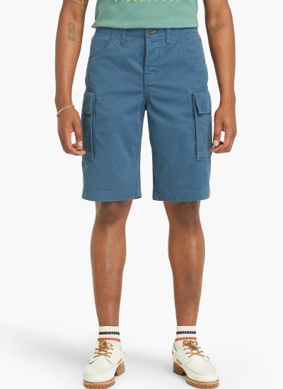 Ανδρικές Βερμούδες Relaxed.Shorts Μπεζ Βαμβάκι GANT