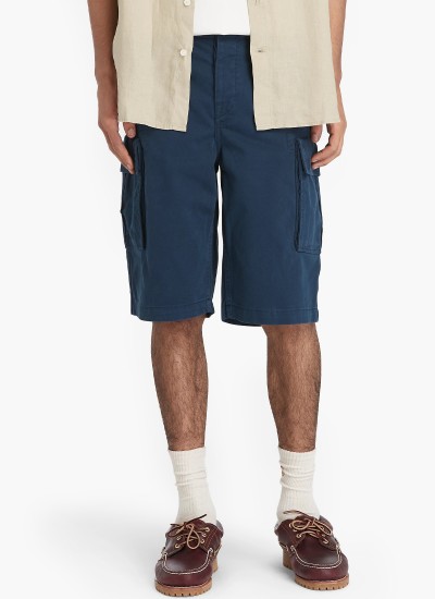 Ανδρικές Βερμούδες Relaxed.Shorts Μπεζ Βαμβάκι GANT