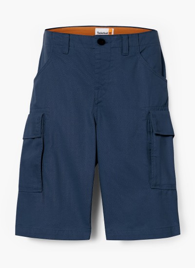 Ανδρικές Βερμούδες Relaxed.Shorts Μπεζ Βαμβάκι GANT
