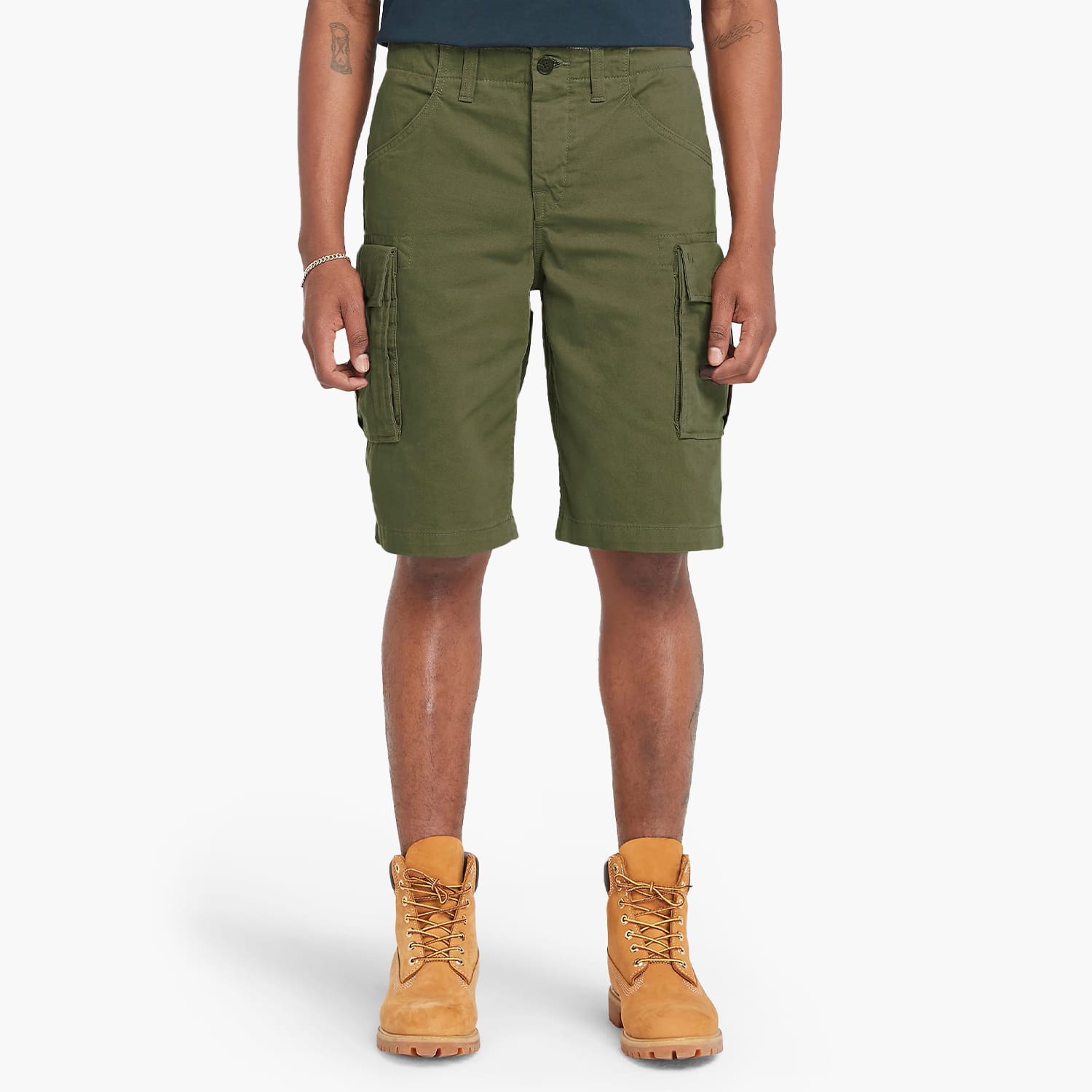 Ανδρικές Βερμούδες A5U1B Λαδί Βαμβάκι Timberland