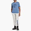 Men T-Shirts A5UEK Blue Cotton Timberland Men T-Shirts A5UEK Blue Cotton Timberland