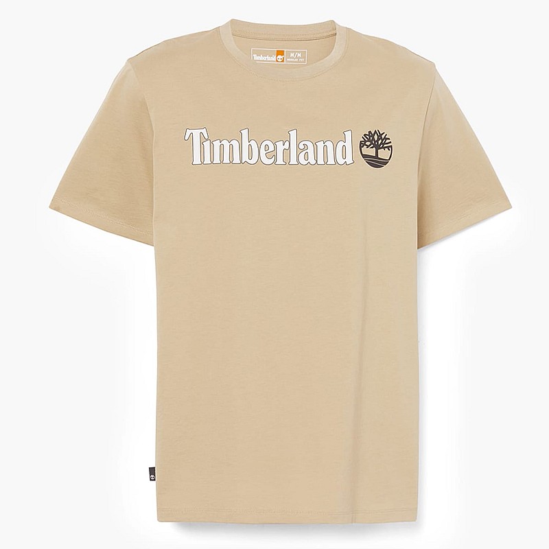 Ανδρικές Μπλούζες A5UPQ.Lp Μπεζ Βαμβάκι Timberland