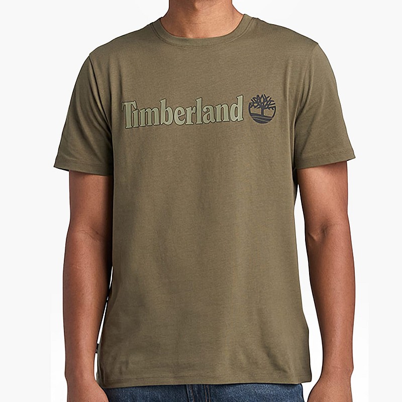 Ανδρικές Μπλούζες A5UPQ Λαδί Βαμβάκι Timberland