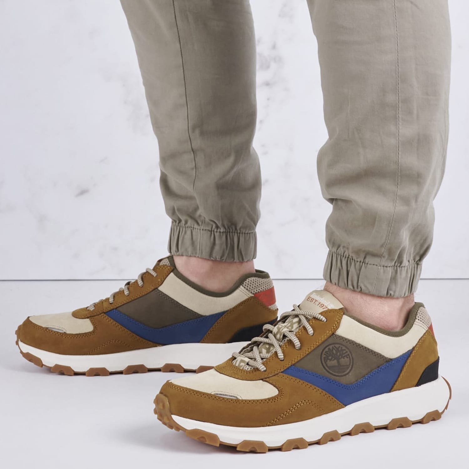 Ανδρικά Παπούτσια Casual A5W2R Ταμπά Δέρμα Νούμπουκ Timberland