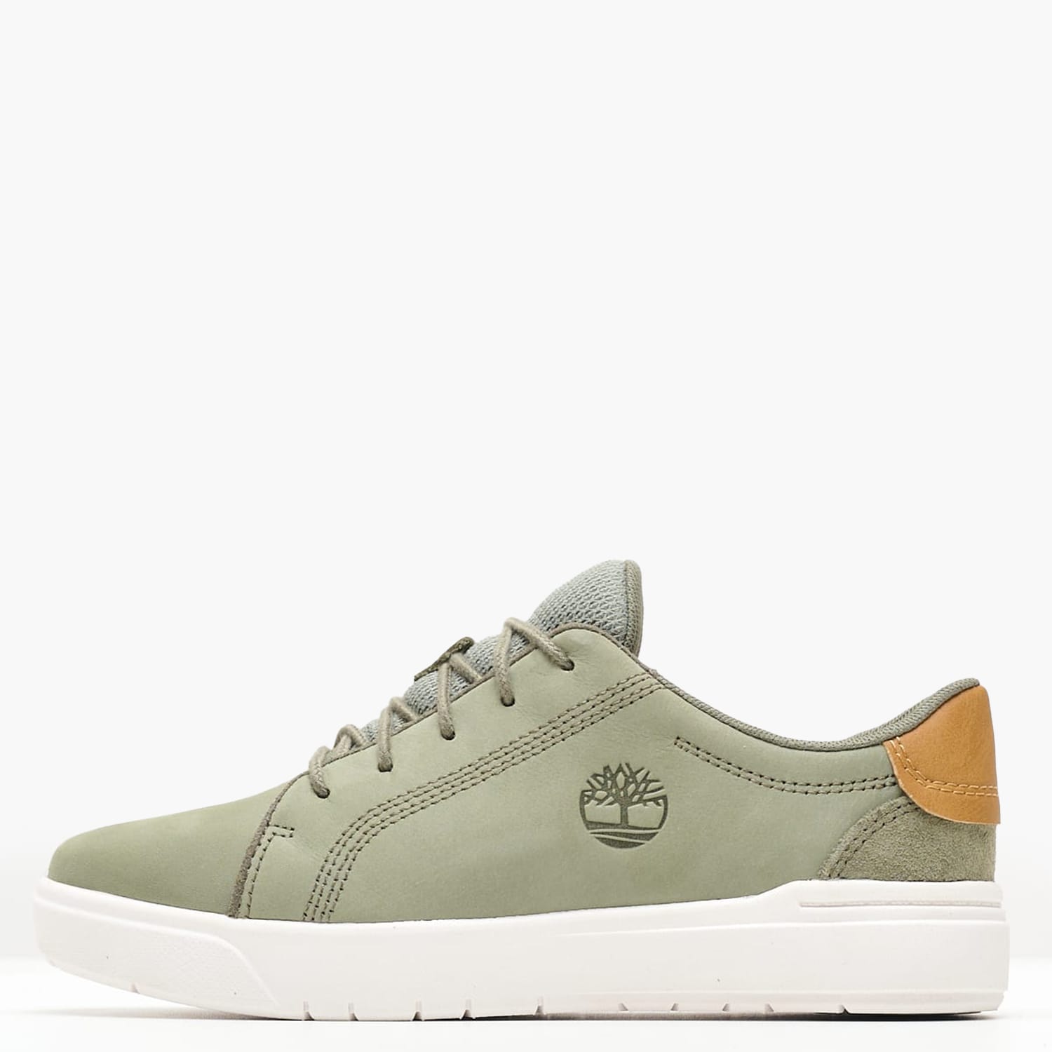 Παιδικά Παπούτσια Casual A5WAW Λαδί Δέρμα Νούμπουκ Timberland