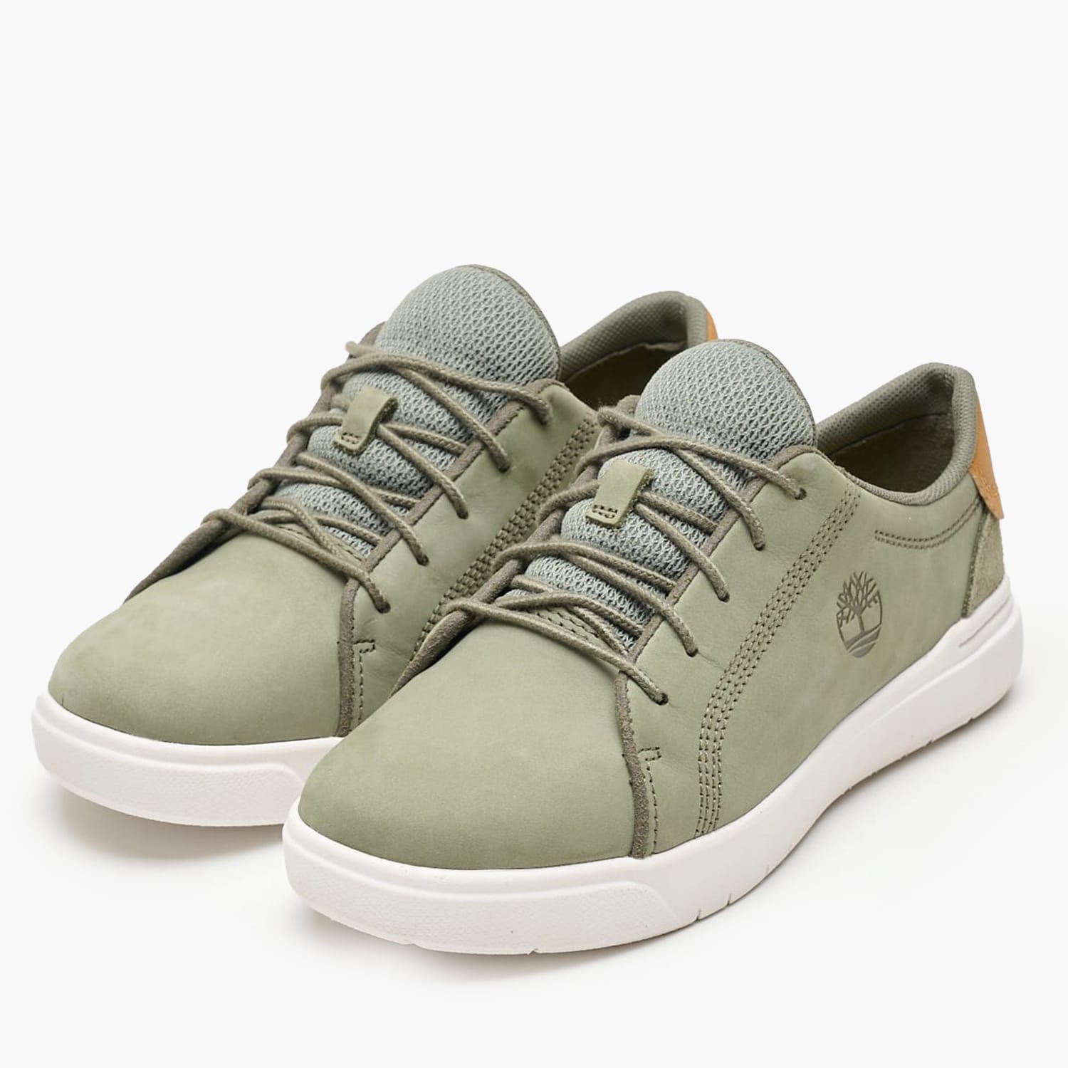 Παιδικά Παπούτσια Casual A5WAW Λαδί Δέρμα Νούμπουκ Timberland
