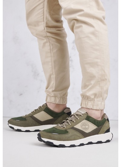 Ανδρικά Παπούτσια Casual A5WYG Λαδί Δέρμα Νούμπουκ Timberland