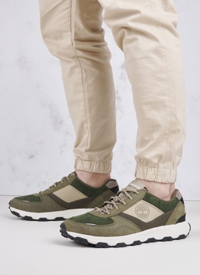 Ανδρικά Παπούτσια Casual A5WVZ Μαύρο Δέρμα Νούμπουκ Timberland