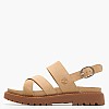 Γυναικεία Πέδιλα A61T4 Μπεζ Δέρμα Timberland Γυναικεία Πέδιλα A61T4 Μπεζ Δέρμα Timberland