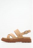Γυναικεία Πέδιλα A61T4 Μπεζ Δέρμα Timberland