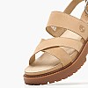Γυναικεία Πέδιλα A61T4 Μπεζ Δέρμα Timberland Γυναικεία Πέδιλα A61T4 Μπεζ Δέρμα Timberland