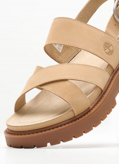 Γυναικείες Μπότες A5PEB Καφέ Δέρμα Νούμπουκ Timberland
