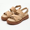 Γυναικεία Πέδιλα A61T4 Μπεζ Δέρμα Timberland Γυναικεία Πέδιλα A61T4 Μπεζ Δέρμα Timberland