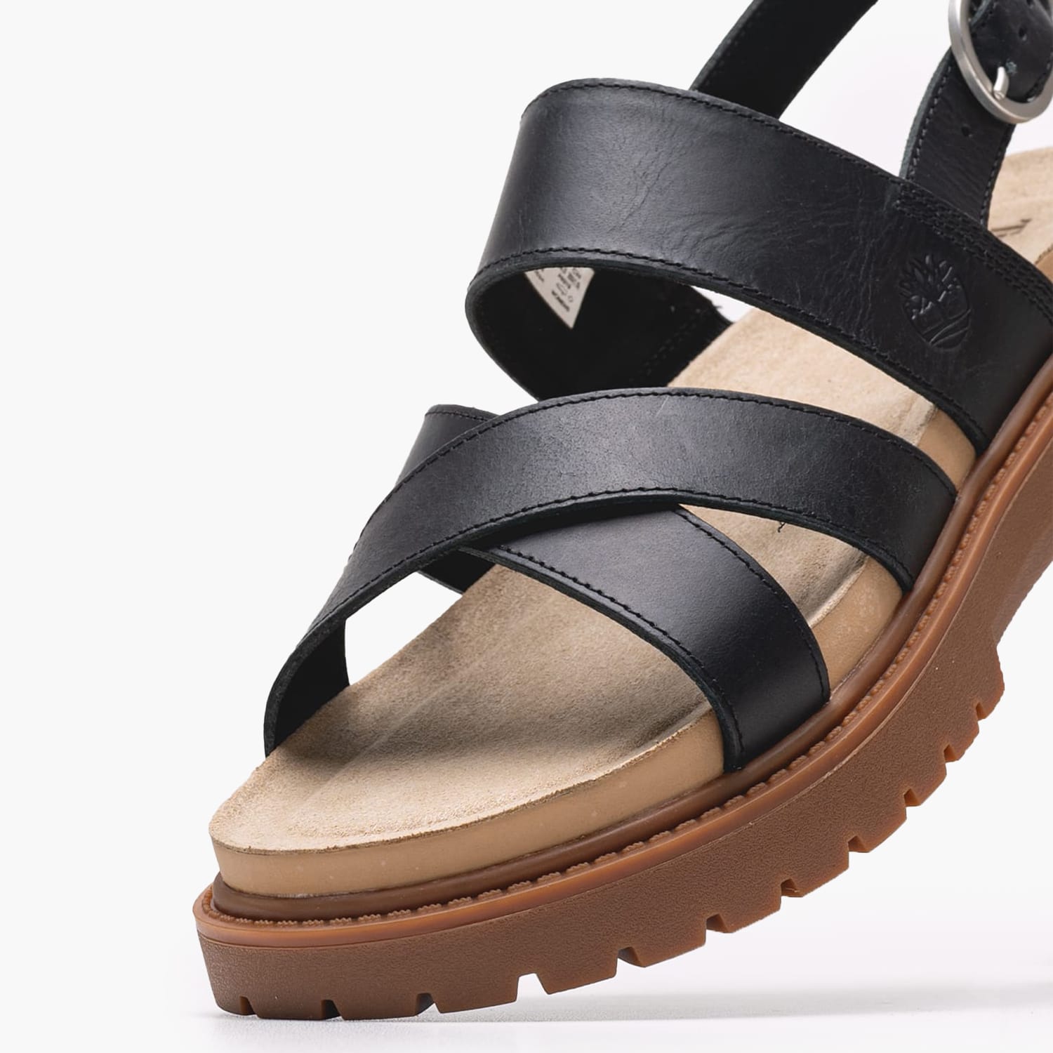 Γυναικεία Πέδιλα A61TR Μαύρο Δέρμα Timberland