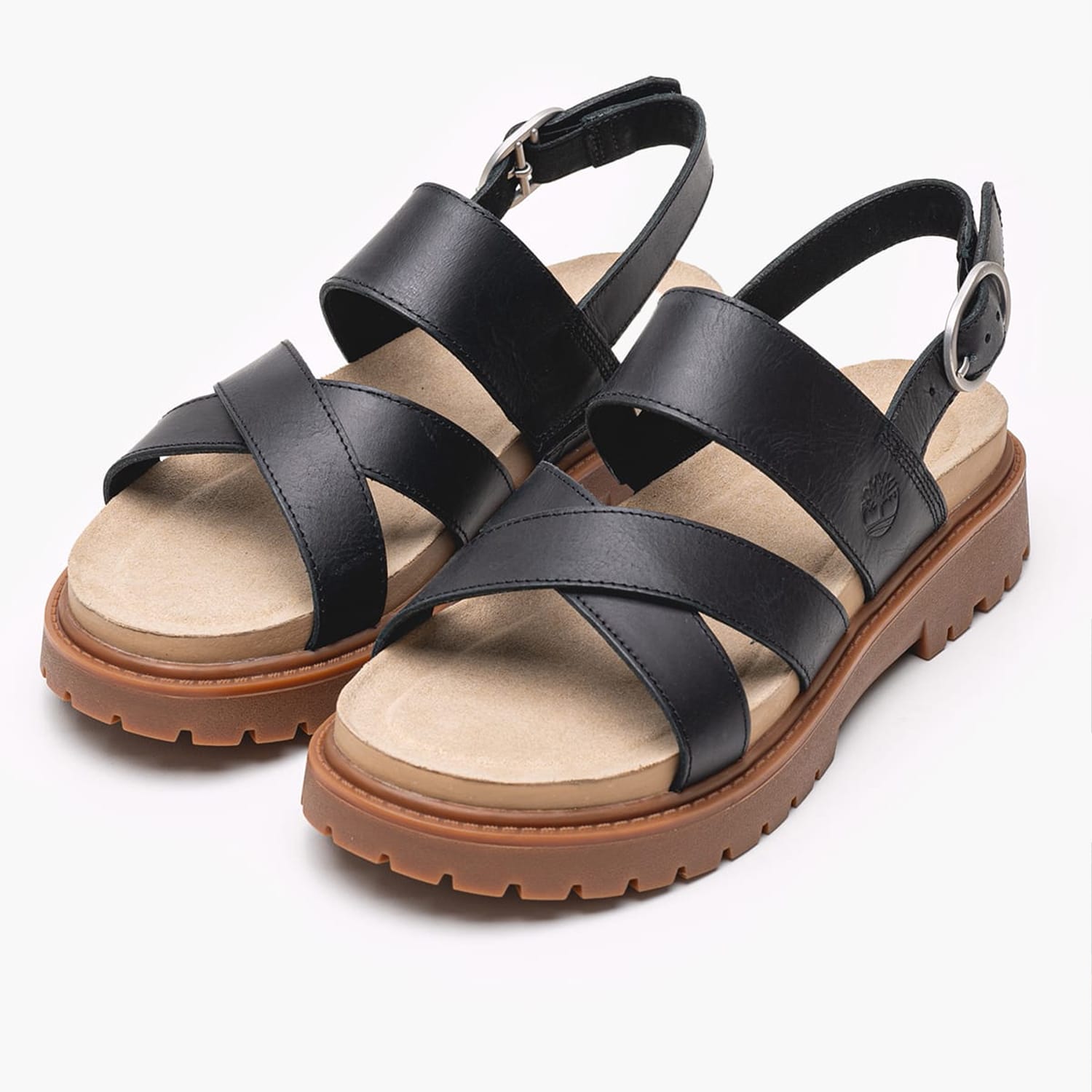 Γυναικεία Πέδιλα A61TR Μαύρο Δέρμα Timberland Γυναικεία Πέδιλα A61TR Μαύρο Δέρμα Timberland