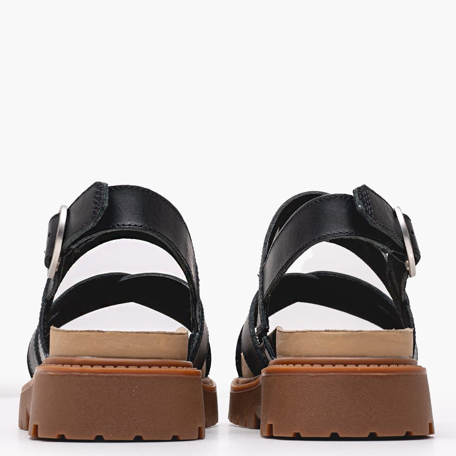 Γυναικεία Πέδιλα A61TR Μαύρο Δέρμα Timberland Γυναικεία Πέδιλα A61TR Μαύρο Δέρμα Timberland