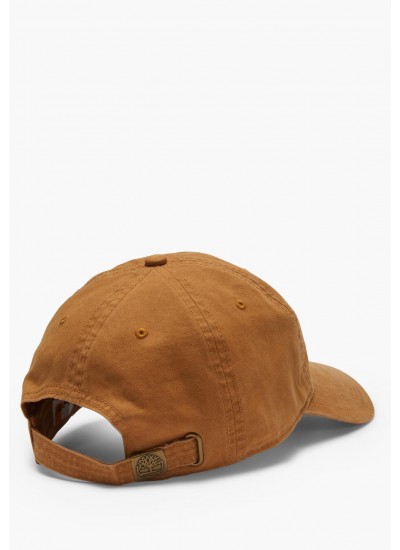 Ανδρικά Καπέλα A61UJ Κίτρινο Βαμβάκι Timberland