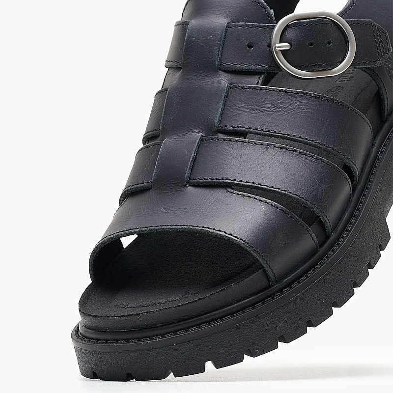 Γυναικεία Πέδιλα A635V Μαύρο Δέρμα Timberland