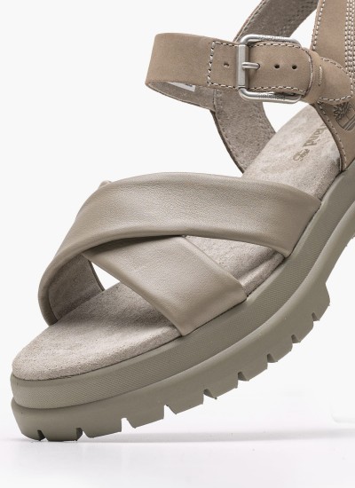 Γυναικείες Μπότες A5PEB Καφέ Δέρμα Νούμπουκ Timberland