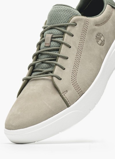 Ανδρικά Παπούτσια Casual A5WVZ Μαύρο Δέρμα Νούμπουκ Timberland