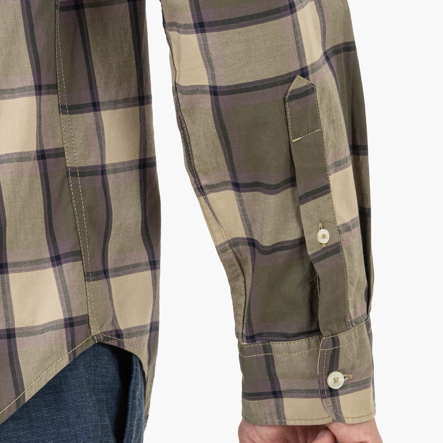 Ανδρικά Πουκάμισα A68K7 Μπεζ Βαμβάκι Timberland Ανδρικά Πουκάμισα A68K7 Μπεζ Βαμβάκι Timberland