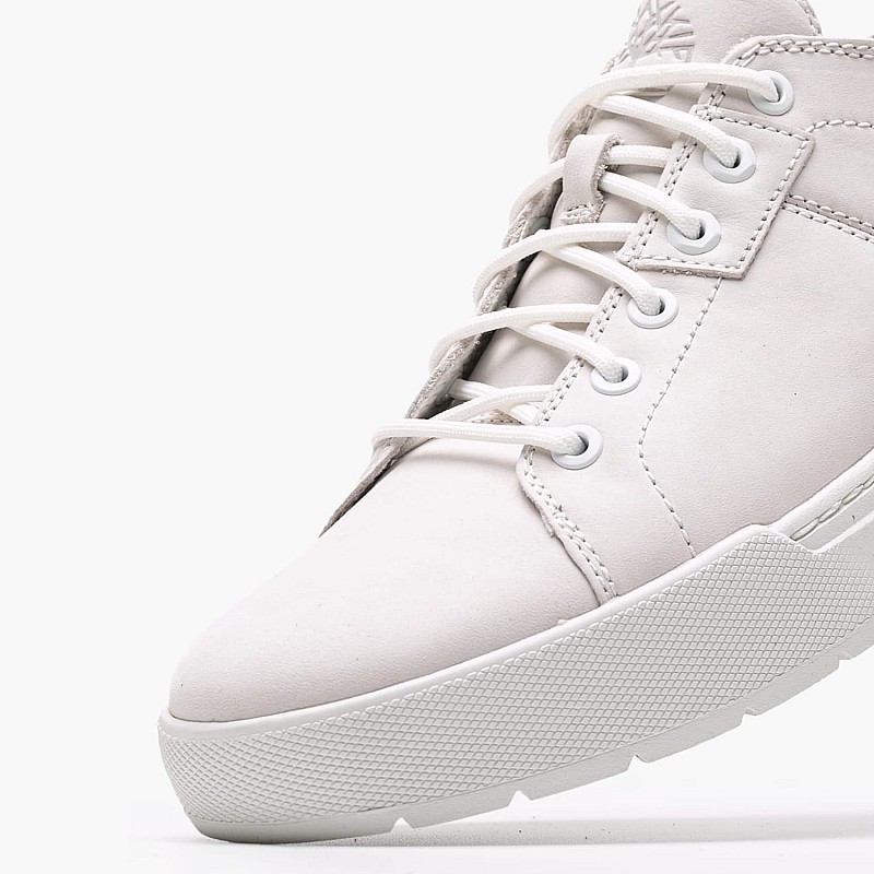 Ανδρικά Παπούτσια Casual A6A2D Άσπρο Δέρμα Νούμπουκ Timberland