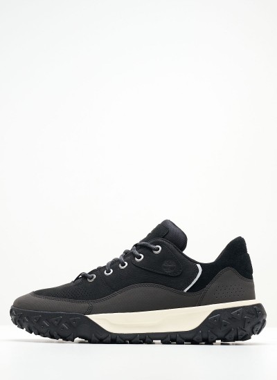 Ανδρικά Παπούτσια Casual A5WVZ Μαύρο Δέρμα Νούμπουκ Timberland