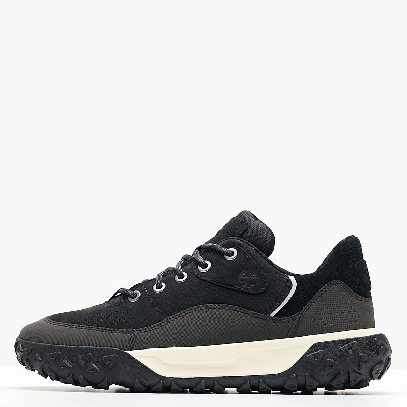 Ανδρικά Παπούτσια Casual A6A9V Μαύρο Δέρμα Νούμπουκ Timberland