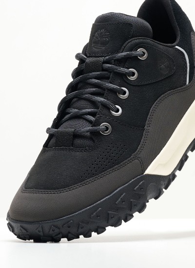 Ανδρικά Παπούτσια Casual A5WVZ Μαύρο Δέρμα Νούμπουκ Timberland